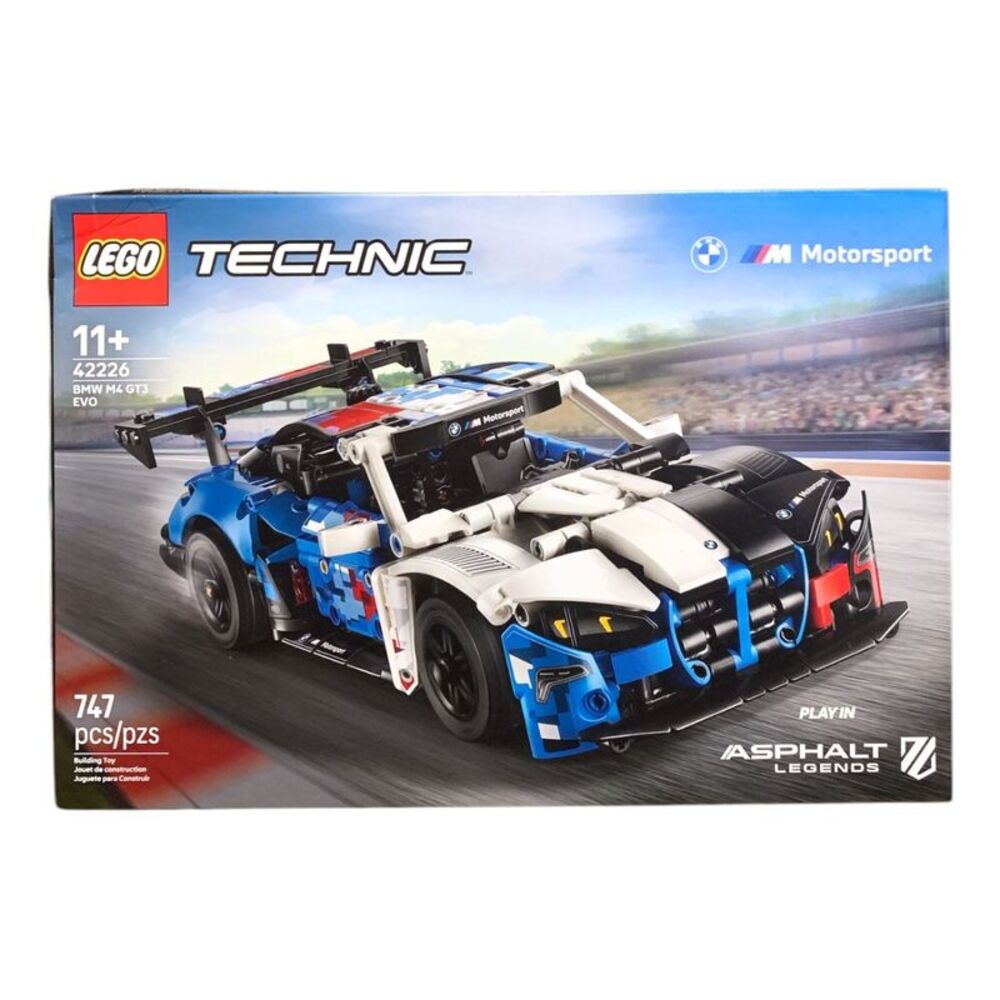 LEGO TECHNIC BMW M Motorsport BMW M4 GT3 EVO, 42226, 747 Pieces